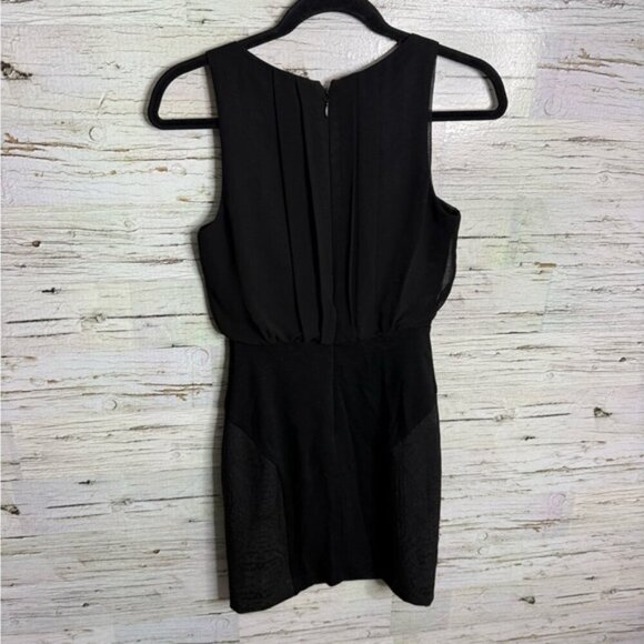 Bebe Black Sleeveless Sheath Mini Dress size 2 - Picture 7 of 7